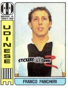 Sticker Franco Pancheri - Calciatori 1981-1982 n. 313 - Panini