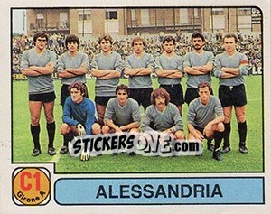 Sticker Squadra Alessandria - Calciatori 1981-1982 n. 334 - Panini