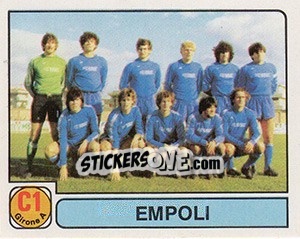 Cromo Squadra Empoli - Calciatori 1981-1982 - Panini