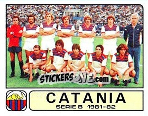 Figurina Squadra - Calciatori 1981-1982 - Panini