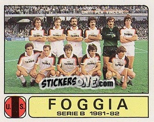 Cromo Squadra - Calciatori 1981-1982 - Panini