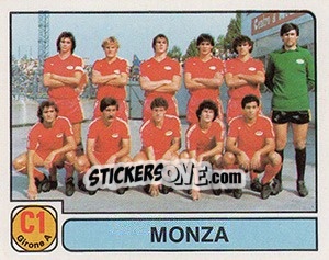 Sticker Squadra Monza - Calciatori 1981-1982 n. 378 - Panini