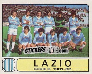 Figurina Squadra - Calciatori 1981-1982 - Panini