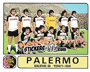 Figurina Squadra - Calciatori 1981-1982 - Panini