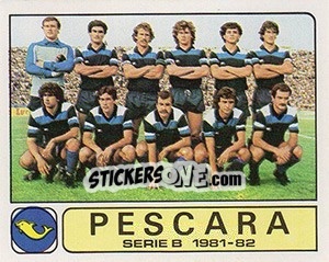 Figurina Squadra - Calciatori 1981-1982 - Panini