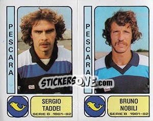 Cromo Sergio Taddei / Bruno Nobili