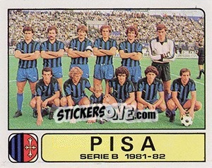 Cromo Squadra - Calciatori 1981-1982 - Panini