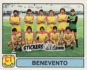 Cromo Squadra Benevento