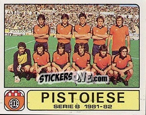 Sticker Squadra - Calciatori 1981-1982 - Panini