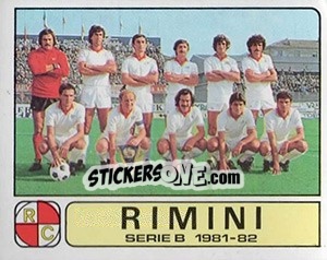 Cromo Squadra - Calciatori 1981-1982 - Panini