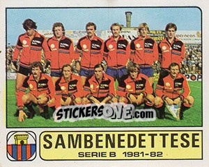 Sticker Squadra - Calciatori 1981-1982 - Panini