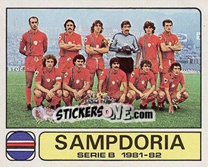 Cromo Squadra - Calciatori 1981-1982 - Panini