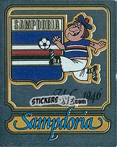 Sticker Scudetto - Calciatori 1981-1982 n. 491 - Panini