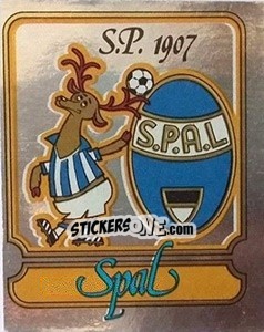 Sticker Scudetto - Calciatori 1981-1982 - Panini