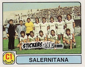 Figurina Squadra Salernitana - Calciatori 1981-1982 - Panini