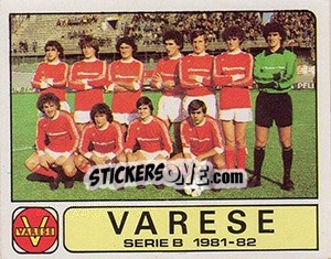 Cromo Squadra - Calciatori 1981-1982 - Panini