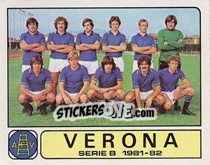 Sticker Squadra - Calciatori 1981-1982 - Panini