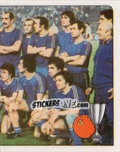 Sticker Squadra Dinamo Tbilisi - Calciatori 1981-1982 - Panini
