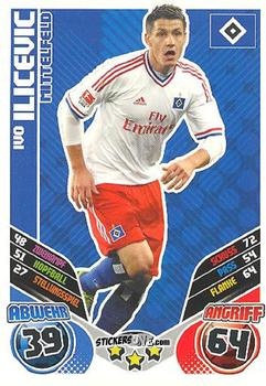 Cromo Ivo Ilicevic - German Football Bundesliga 2011-2012. Match Attax Extra n. 17 - Topps