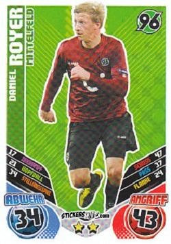 Cromo Daniel Royer - German Football Bundesliga 2011-2012. Match Attax Extra n. 20 - Topps