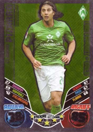 Figurina Claudio Pizarro - German Football Bundesliga 2011-2012. Match Attax Extra n. 57 - Topps
