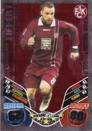 Cromo Christian Tiffert - German Football Bundesliga 2011-2012. Match Attax Extra n. 63 - Topps