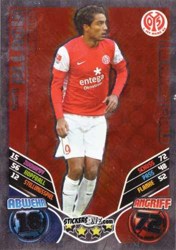 Cromo Sami Allagui - German Football Bundesliga 2011-2012. Match Attax Extra n. 66 - Topps