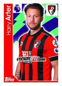 Cromo Harry Arter - Premier League Inglese 2016-2017 - Topps