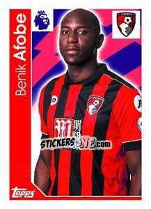 Sticker Benik Afobe - Premier League Inglese 2016-2017 - Topps