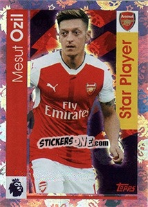 Sticker Mesut Özil - Premier League Inglese 2016-2017 - Topps