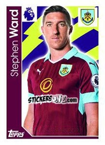 Sticker Stephen Ward - Premier League Inglese 2016-2017 - Topps