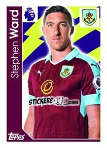 Figurina Stephen Ward - Premier League Inglese 2016-2017 - Topps