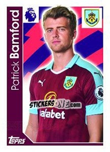 Sticker Patrick Bamford - Premier League Inglese 2016-2017 - Topps