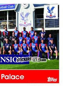 Figurina Team photo (2) - Premier League Inglese 2016-2017 - Topps