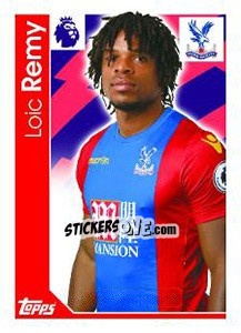 Sticker Loïc Rémy - Premier League Inglese 2016-2017 - Topps