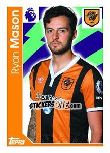 Sticker Ryan Mason - Premier League Inglese 2016-2017 - Topps