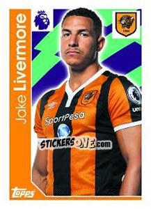 Cromo Jake Livermore - Premier League Inglese 2016-2017 - Topps