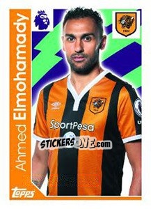 Sticker Ahmed Elmohamady - Premier League Inglese 2016-2017 n. 111 - Topps