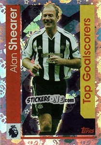 Sticker Alan Shearer -  Top Goalscorers - Premier League Inglese 2016-2017 n. 168 - Topps