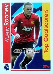 Sticker Wayne Rooney -  Top Goalscorers - Premier League Inglese 2016-2017 n. 169 - Topps