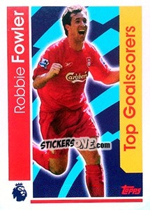 Sticker Robbie Fowler -  Top Goalscorers