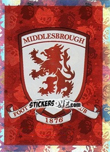Sticker Club emblem - Premier League Inglese 2016-2017 n. 201 - Topps