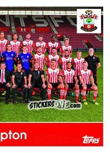 Figurina Team photo (2) - Premier League Inglese 2016-2017 - Topps