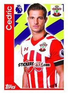 Sticker Cédric Soares - Premier League Inglese 2016-2017 n. 223 - Topps