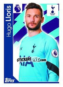 Sticker Hugo Lloris - Premier League Inglese 2016-2017 n. 285 - Topps