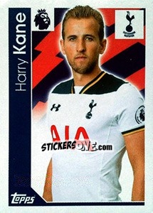 Sticker Harry Kane - Premier League Inglese 2016-2017 n. 296 - Topps