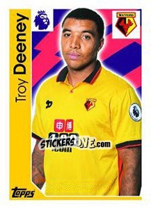 Cromo Troy Deeney - Premier League Inglese 2016-2017 - Topps