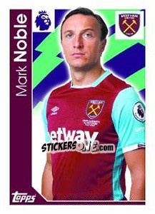 Sticker Mark Noble