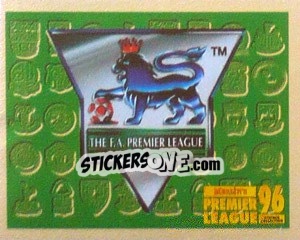 Figurina FAPL Logo - Premier League Inglese 1995-1996 - Merlin