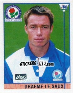 Sticker Graeme Le Saux - Premier League Inglese 1995-1996 - Merlin